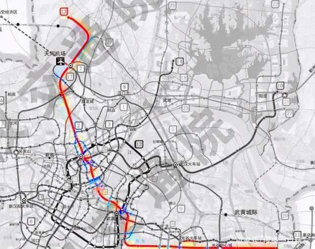 武汉地铁10号线与17号线的消息来了,利好这些区域!