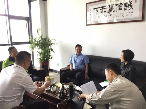 马钢集团公司副总经理,总会计师陈昭启一行参访科达售