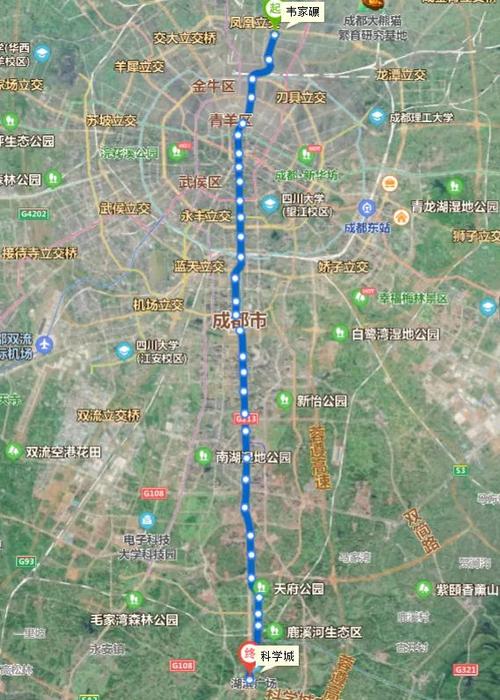成都地铁1号线不会北延这些地方又哦豁了