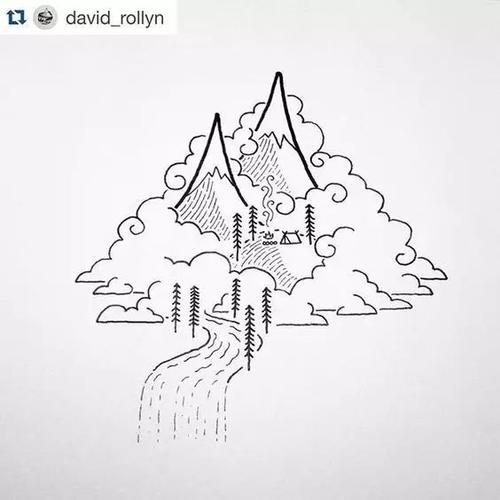 【线条简笔画】简笔画风景大全,你找的都在这里!