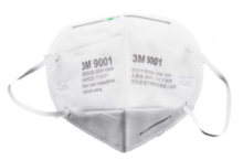 3m9001防颗粒物口罩为随弃式防护口罩,纵向折叠式设计,结构轻便,便于