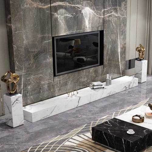 石材背景墙电视柜