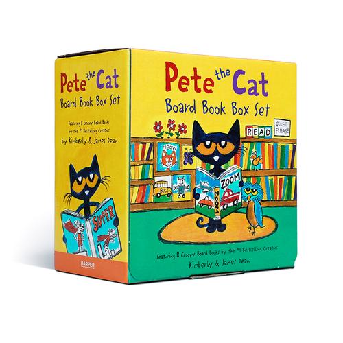 英文原版petethecat皮特猫系列8本盒装firefighterfivelittleducks