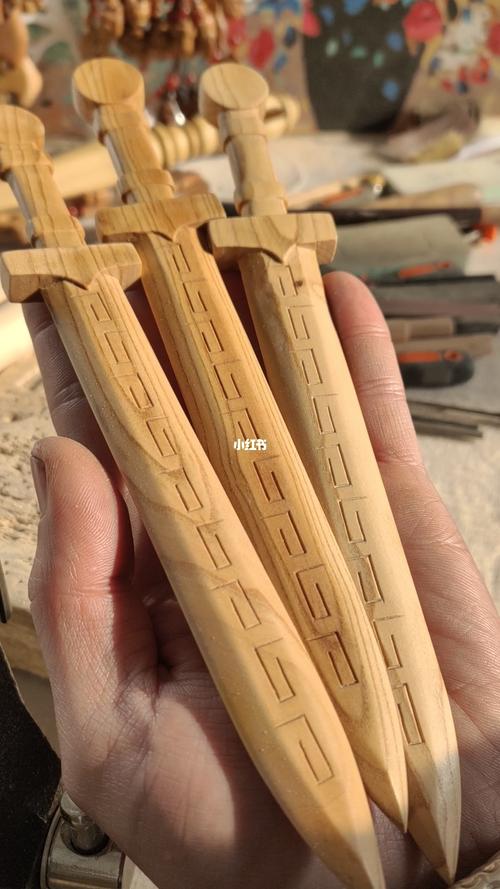 纯手工雕刻桃木剑_雕刻_桃木剑_兴趣爱好_手工