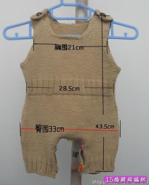 婴儿连体裤的编织方法视频教程