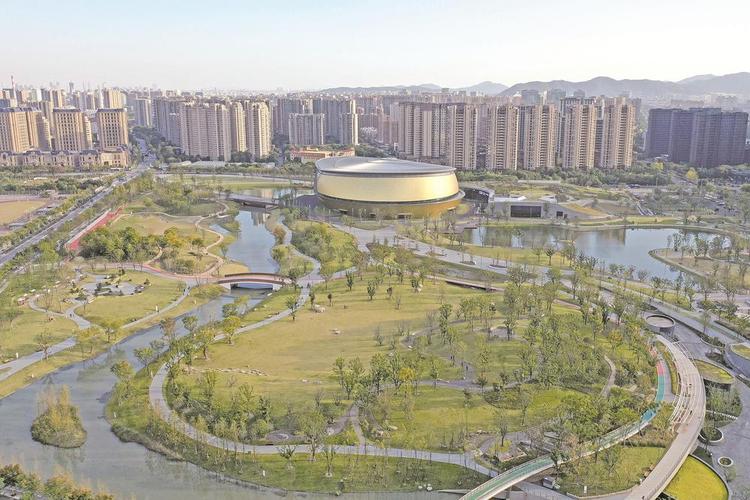 杭州大运河亚运公园竣工