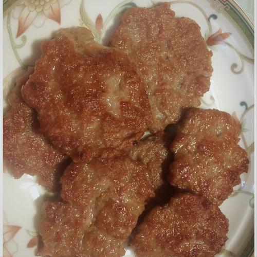 若忆yr做的香煎莲藕肉饼
