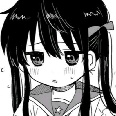 很久没有跟大家分享这种黑白的漫画头像了,小编今天带来的是一组高冷