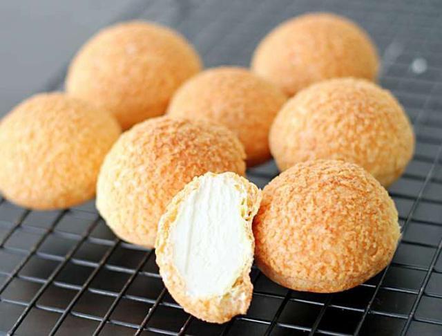 外酥内软的法式酥皮泡芙,一口咬下去就让你彻底爱上它