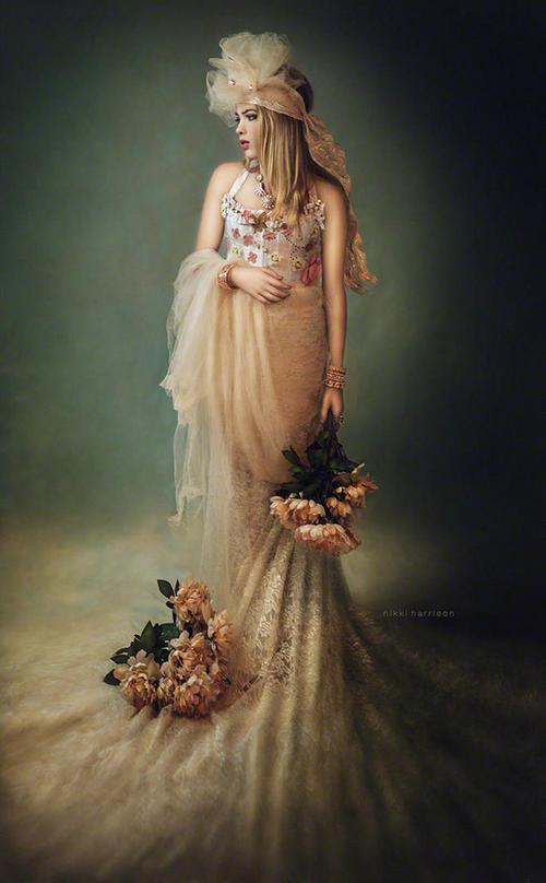 复古油画唯美魔幻女神_文化_腾讯网