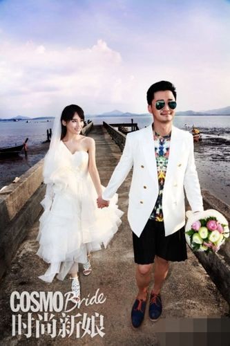 吴京谢楠婚纱照首发 5月大婚甜蜜恩爱