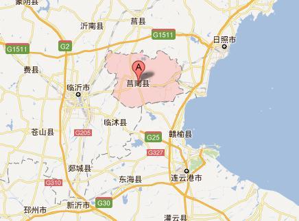 山东省临沂市莒南县在哪