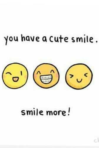 just smile