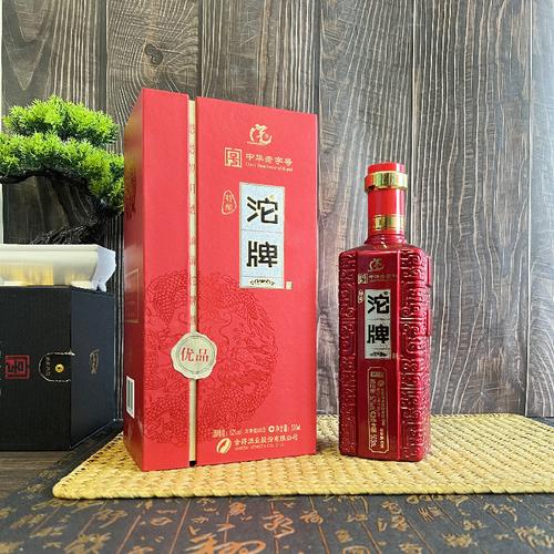 源头厂家直供沱牌酒优品浓香型白酒52度整箱6瓶礼盒装一件代发