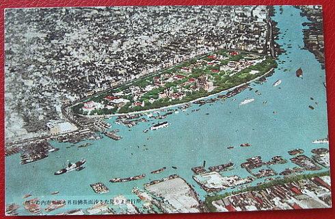 现在的广州沙面小岛,已经成为一个建筑文物保护区,上面可以看到上个