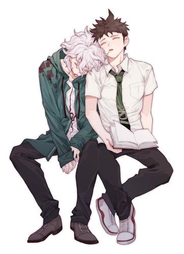 弹丸论破狛日狛同人本封面