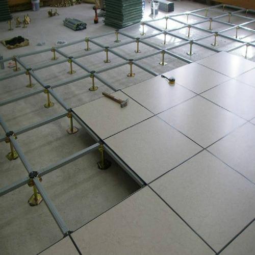面层新品 pvc 学校阅览室机房 600600 上海防静电地板架空活动全钢