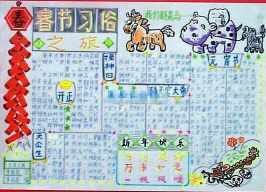 弘扬醒狮文化的手抄报 关于文化的手抄报