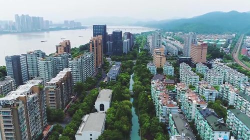 震撼杭州城市风景_1920x1080_高清视频素材下载(编号