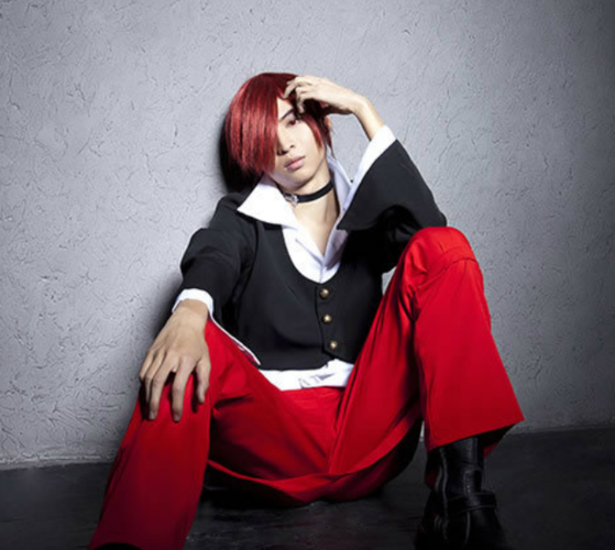 cosplay:拳皇,八神庵好酷的呀