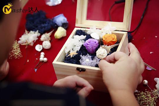 master达人上海的相册1117中山医院永生花制作团建