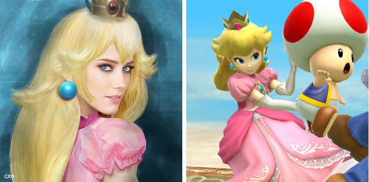 6个光看你一眼就可以把你给电翻的「真人版任天堂电玩公主」.