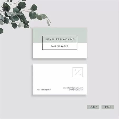 名片是自我介绍的最好途径,适用于每一个职业人.