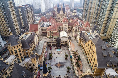 光谷步行街即将划圆!最后一期法国风情街9月即将开业