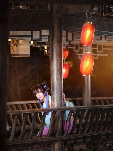 「百家号鼠你红」狐妖小红娘东方秦兰cos,这也太可爱