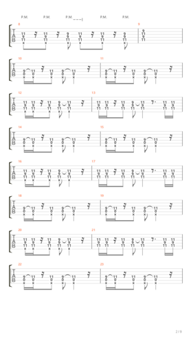 夏日漱石吉他谱(gtp谱,总谱,乐队版)_橘子海(orange )