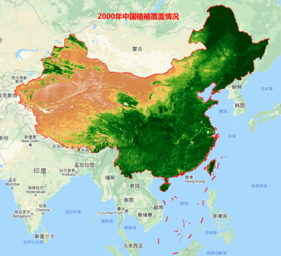 卫星不会遗忘您种下的每一份绿色