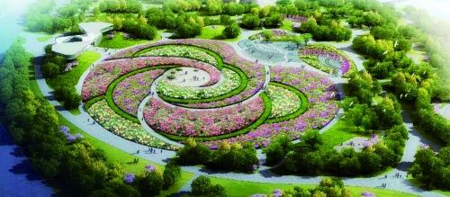 郑州西流湖段绿线景观建设,150亩月季园将现身西流湖