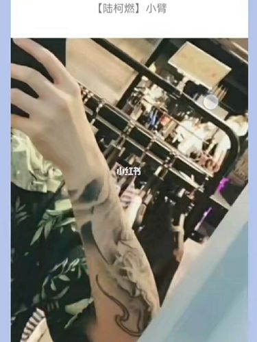 陆柯燃的纹身