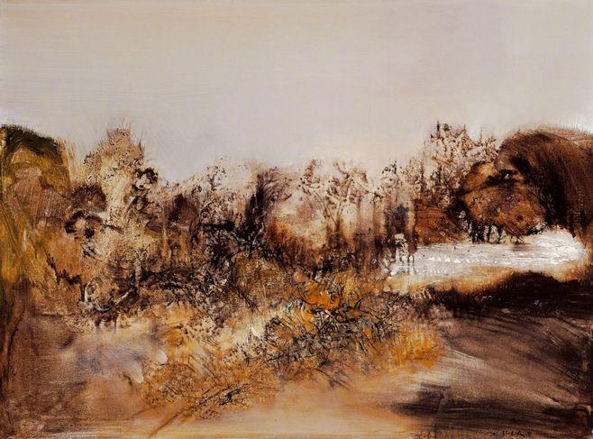 赵无极先生绘画作品