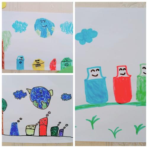 小港幼儿园大手牵小手垃圾分类我们在行动——变废为宝