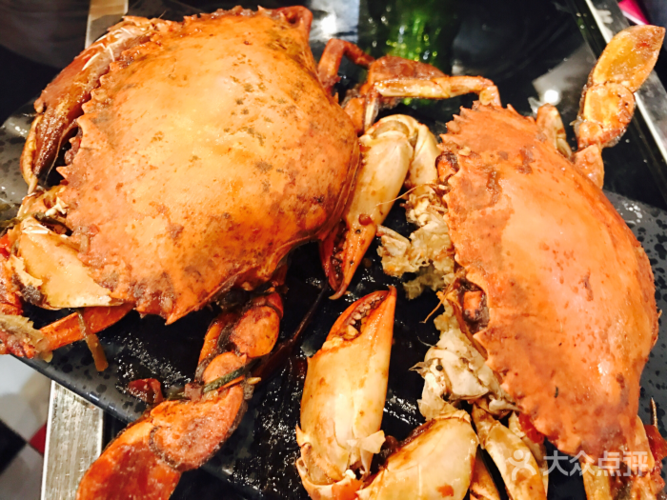 澳门水佬荣蟹锅(上海淮海店)盐焗奄仔蟹图片 - 第2109张