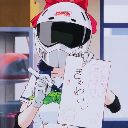 「头像」爆音少女川崎来梦,谜一般的机车女孩