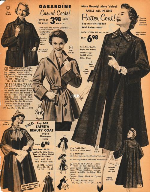 双囍vintage-1950年代美国时尚连衣裙～_vintage_连衣裙_时尚_时尚_穿