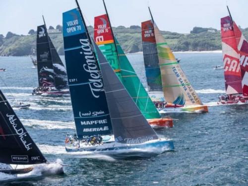 荔枝新闻 体育   昨天上午,随着2017-2018沃尔沃环球帆船赛广州停靠站