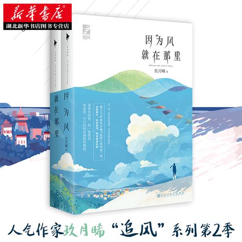 新华正版包邮 因为风就在那里(上下) 玖月晞/著 "追风"系列第二季 他