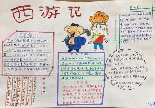 经典名著手抄报,带着手抄报走进经典名著