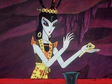 金蛇精——美女蛇是国产动画片《葫芦兄弟》中的 女性大反派,青蛇精的