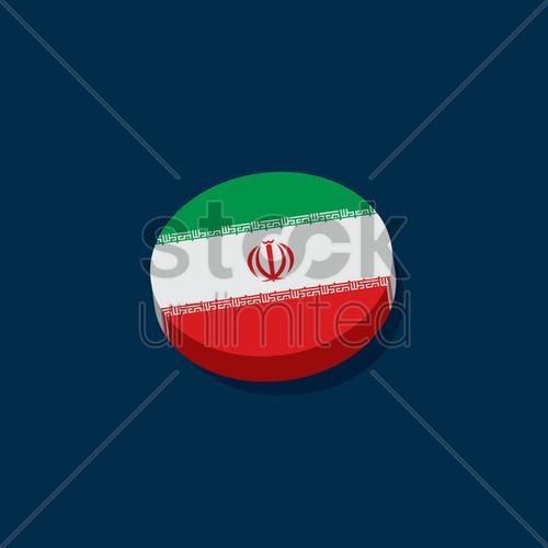 热门: iran flag button