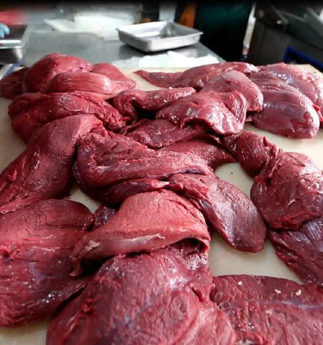 5斤一包速冻现杀新鲜鸵鸟肉腿肉生骨肉顺丰包邮心胗脖子掌翅筋肠