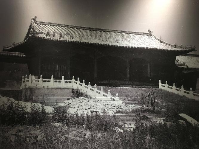 1950年代的故宫旧照片