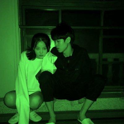 绿色情侣头像