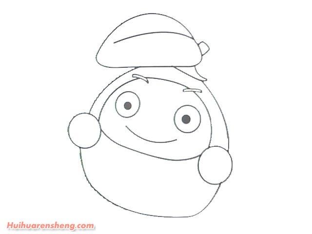 12幅果宝特攻简笔画图片