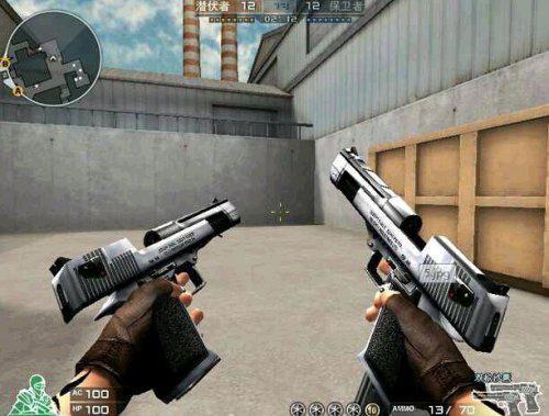 盘点cf中所有的双枪沙鹰