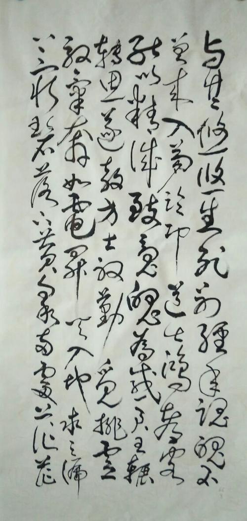 狂草唐诗三百首郭赋林书法作品