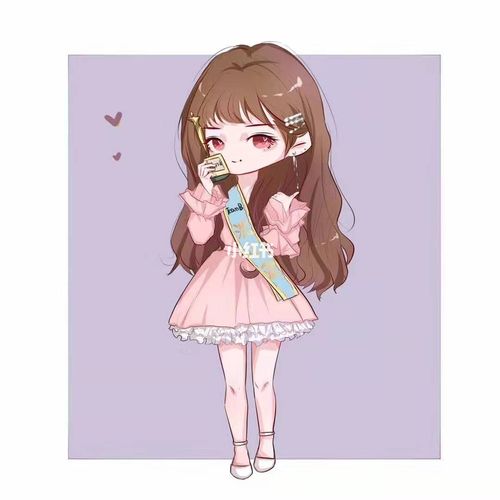 这真是一款超级q萌的头像!_绘画_手绘_卡通_动漫_插画